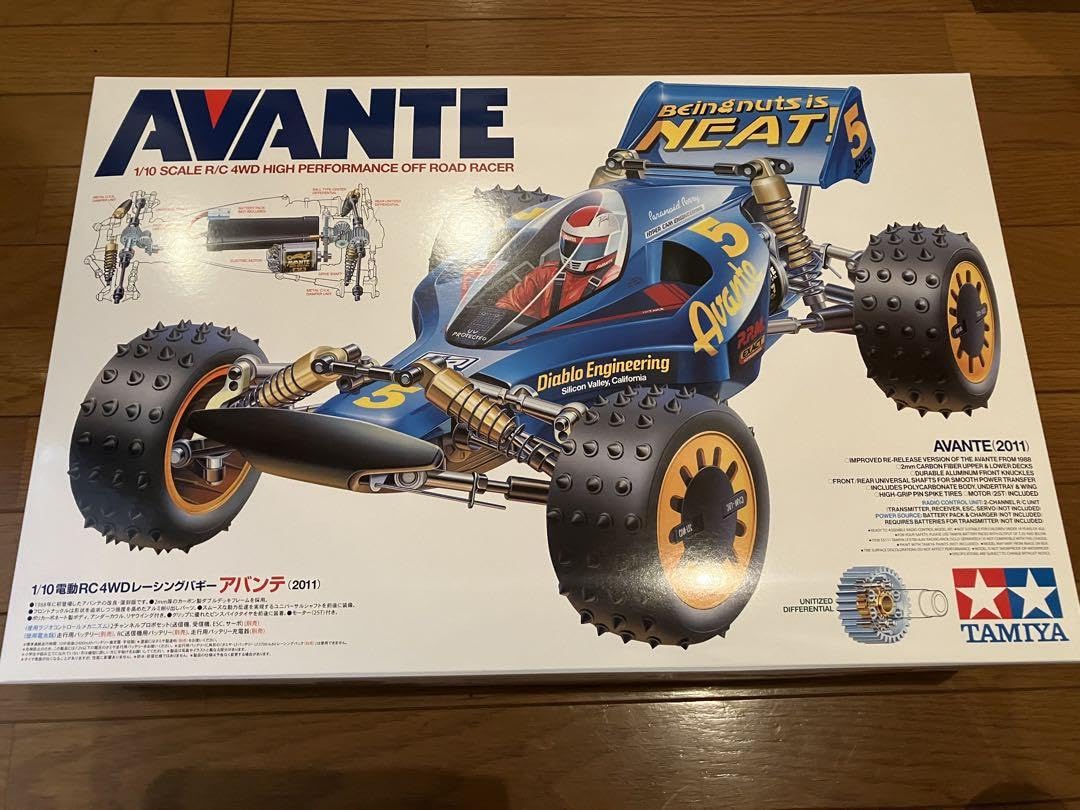 タミヤ　アバンテ　2011 タミヤ 電動RCカーシリーズ 1/10RC 4WDレーシングバギー